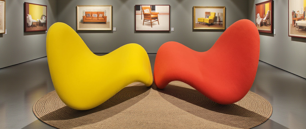 Artifort Tongue van Ontwerper Pierre Paulin stofferen