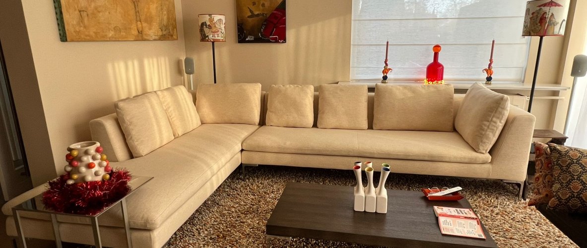 Stofferen B & B Italia Charles bank