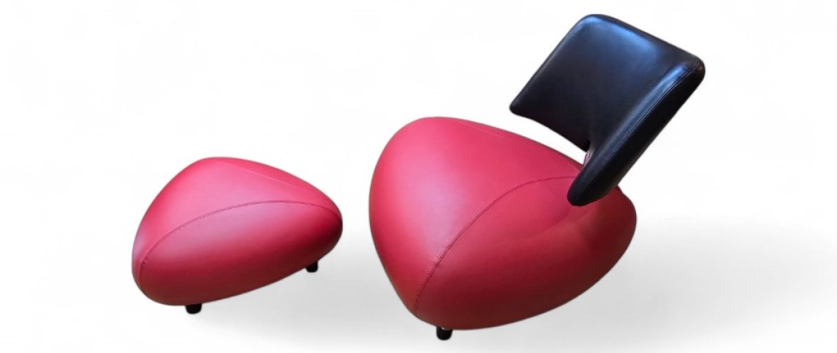 Leolux Pallone in leer bekleden