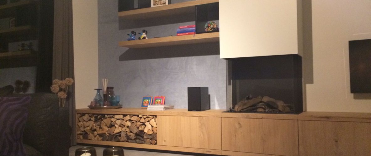 Tv meubel op maat voor familie Boschman
