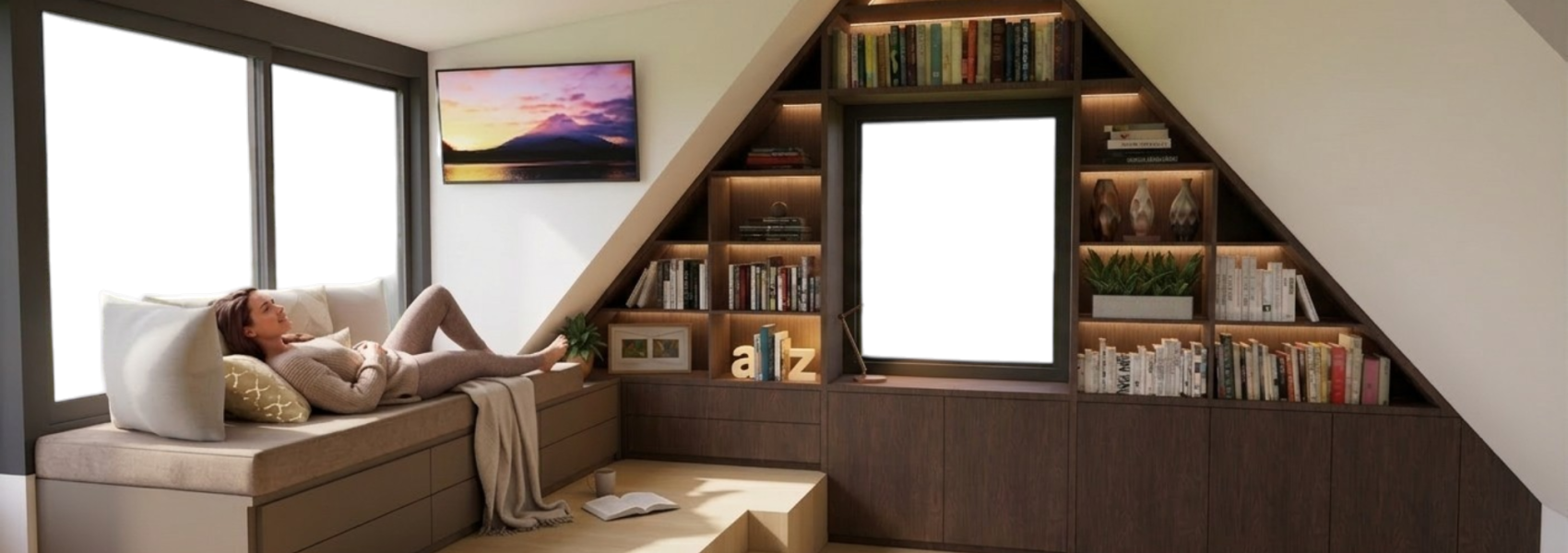 Een Slimme Oplossing: Het Wandmeubel met Slaapbank Voor dit project hebben we een prachtig wandmeubel ontworpen dat direct in het oog springt. Zoals te zien in
