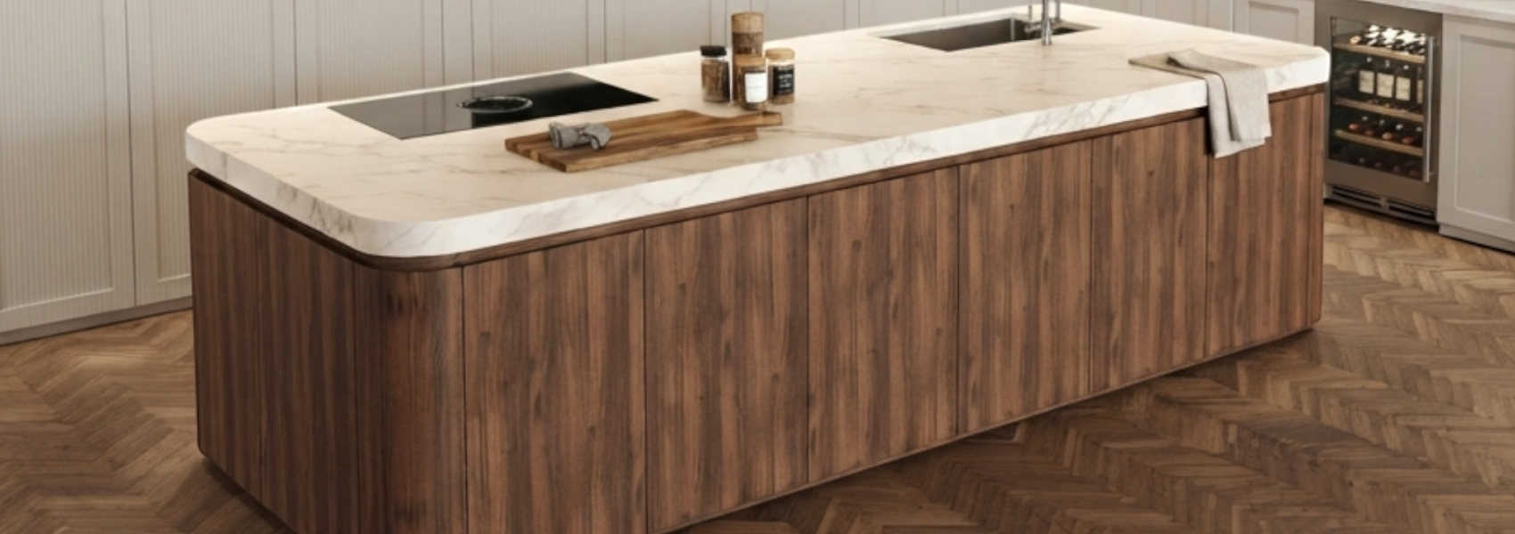 Een Maatwerk Keuken door Doelbeek Interieur In de wereld van interieurontwerp is de keuken het kloppend hart van het huis. Het is de plek waar functionaliteit en esthetiek samenkomen, waar de dag begint met een kop koffie en eindigt met het bereiden van een smaakvolle maaltijd. Onlangs mocht Doelbeek Interieur, Interieurbouw & meubelstoffering een droomkeuken realiseren die precies dat laat zien: een perfecte balans tussen vakmanschap, materiaalgebruik en modern design. 