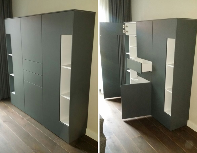 Gespoten kast op maat
