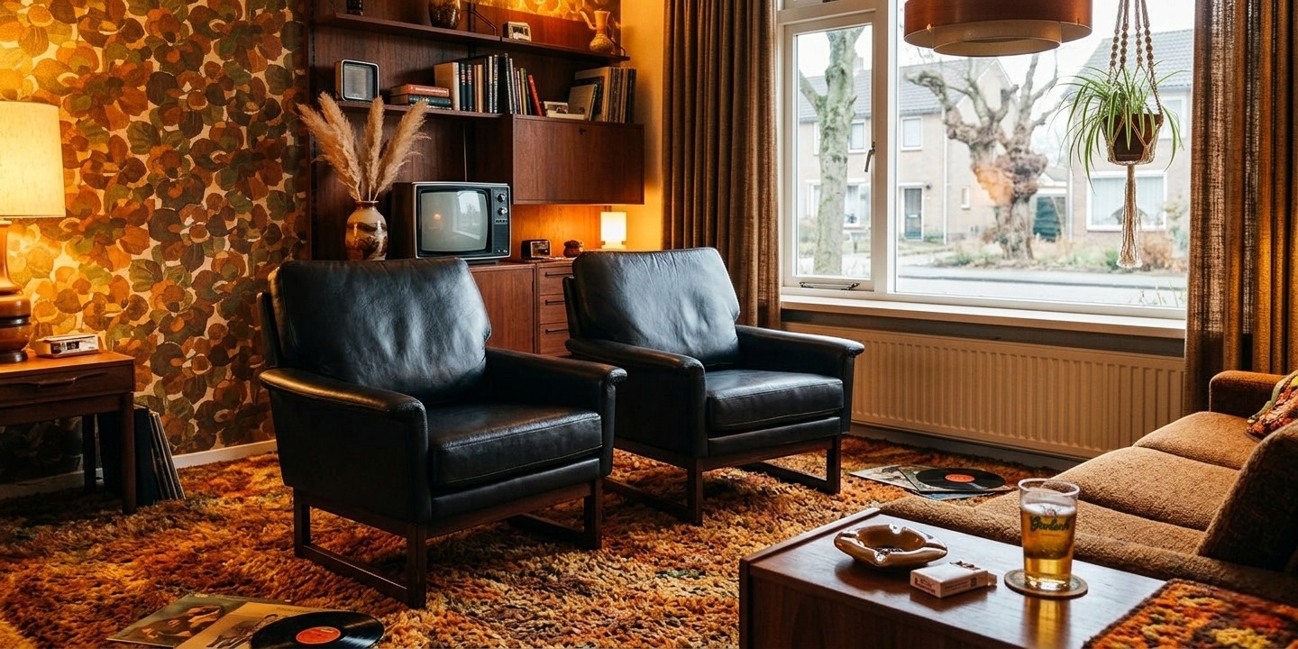 Leolux fauteuils jaren '70 stofferen